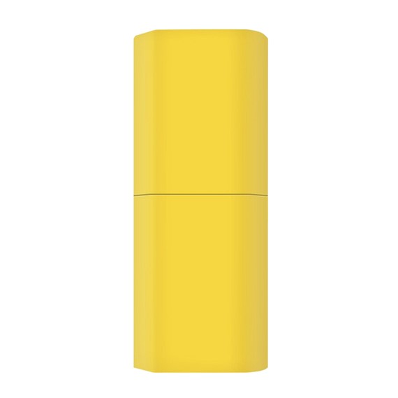 Microsonic Huawei FreeBuds Lipstick Mat Silikon Kılıf Sarı 1