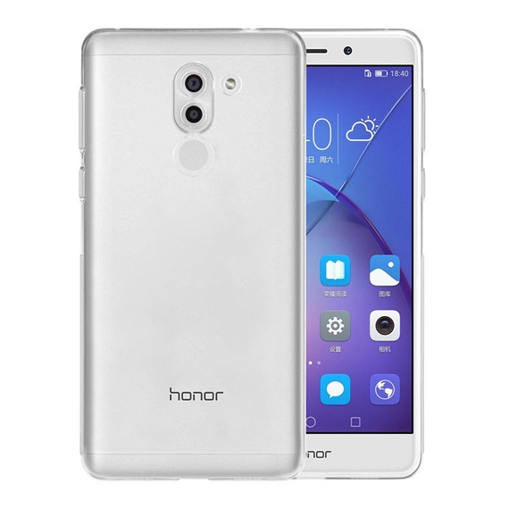 Microsonic Huawei GR5 2017 Honor 6X Kılıf Transparent Soft Beyaz 1