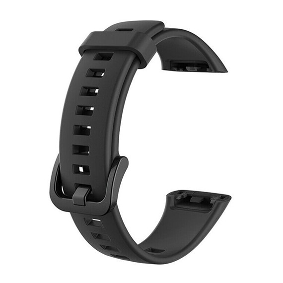 Microsonic Huawei Band 6 Kordon Silicone Sport Band Siyah 1