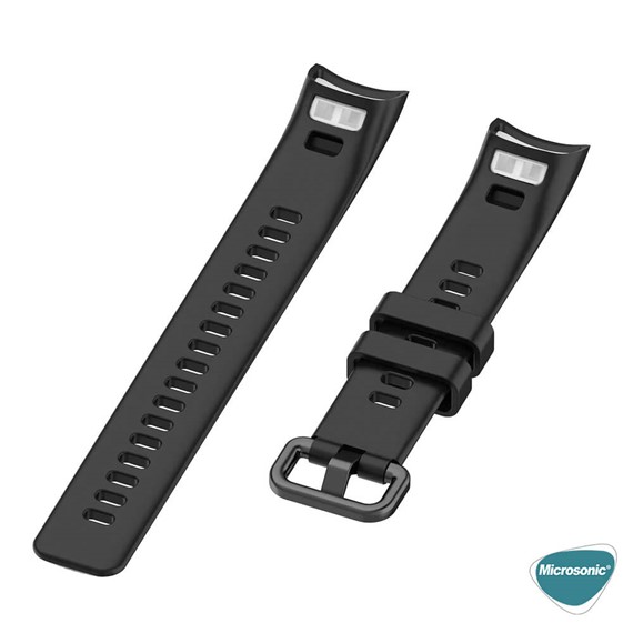 Microsonic Huawei Honor Band 4 Kordon Silicone Sport Band Turuncu 6