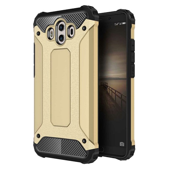 Microsonic Huawei Mate 10 Kılıf Rugged Armor Gold 1