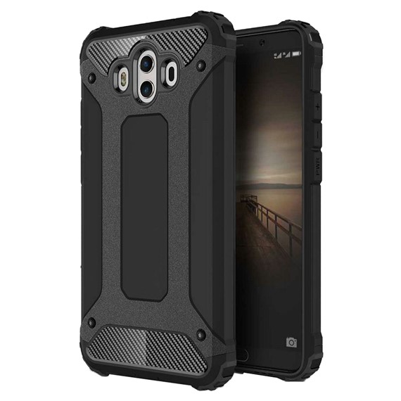 Microsonic Huawei Mate 10 Kılıf Rugged Armor Siyah 1