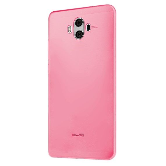 Microsonic Huawei Mate 10 Transparent Soft Kılıf Pembe 2