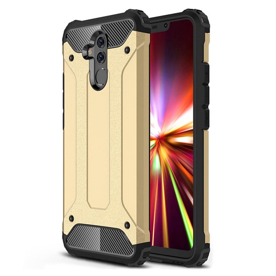 Microsonic Huawei Mate 20 Lite Kılıf Rugged Armor Gold 1