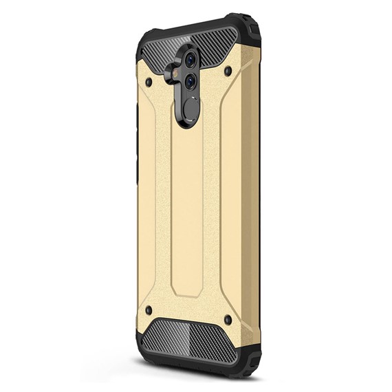 Microsonic Huawei Mate 20 Lite Kılıf Rugged Armor Gold 2