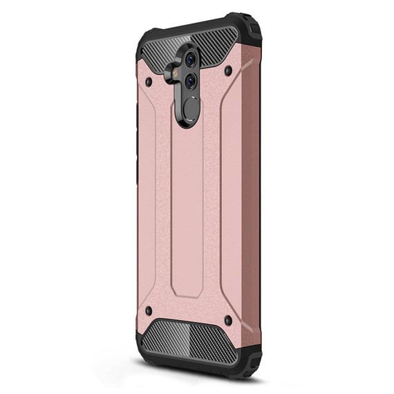 Microsonic Huawei Mate 20 Lite Kılıf Rugged Armor Rose Gold 2