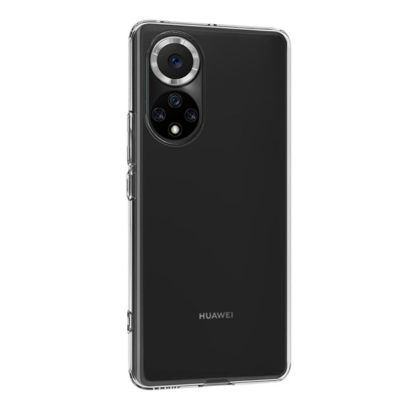 Microsonic Huawei Nova 9 Kılıf Transparent Soft Beyaz 2