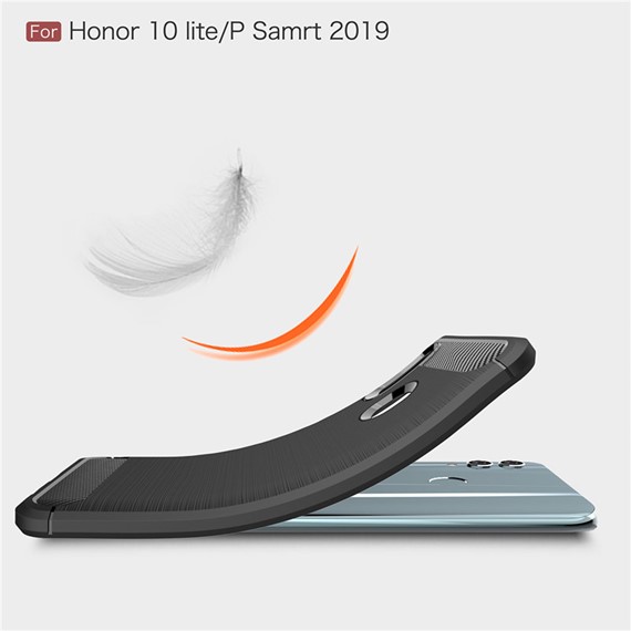 Microsonic Huawei P Smart 2019 Kılıf Room Silikon Gri 4