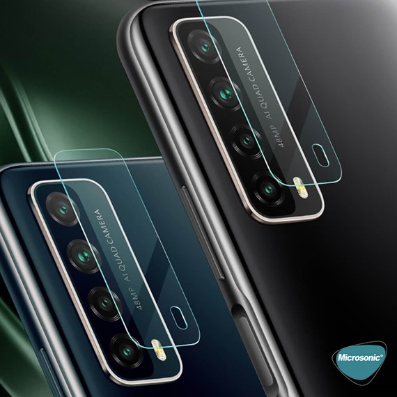 Microsonic Huawei P Smart 2021 Kamera Lens Koruma Camı 2