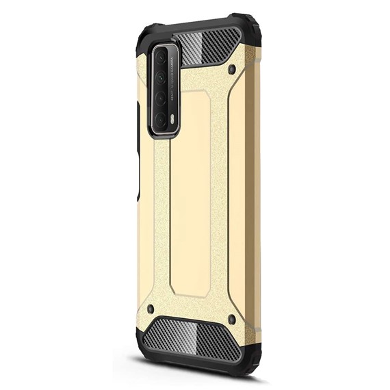 Microsonic Huawei P Smart 2021 Kılıf Rugged Armor Gold 2