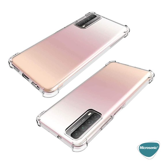 Microsonic Huawei P Smart 2021 Kılıf Shock Absorbing Şeffaf 8