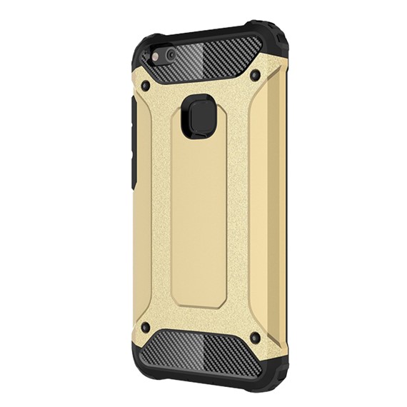 Microsonic Huawei P10 Lite Kılıf Rugged Armor Gold 2