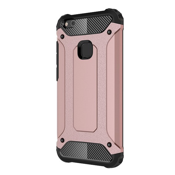 Microsonic Huawei P10 Lite Kılıf Rugged Armor Rose Gold 2