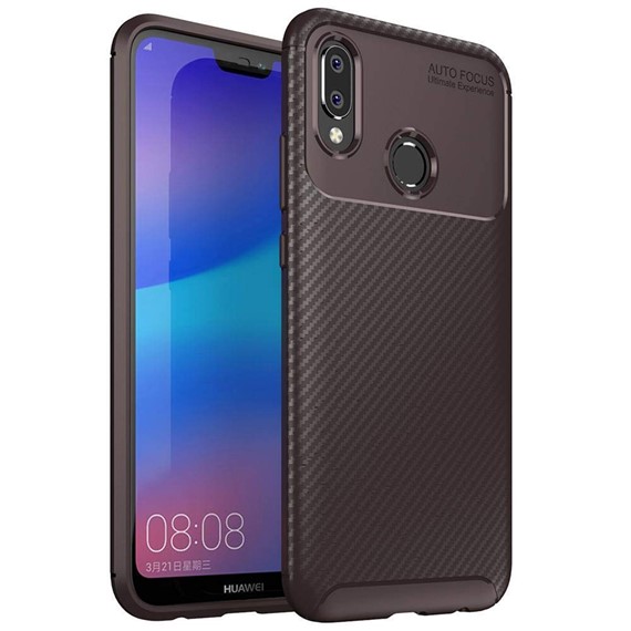 Microsonic Huawei P20 Lite Kılıf Legion Series Kahverengi 1