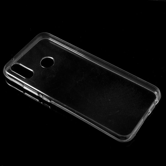 Microsonic Huawei P20 Lite Kılıf Transparent Soft Beyaz 5