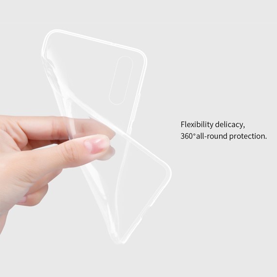 Microsonic Huawei P20 Pro Kılıf Transparent Soft Beyaz 3