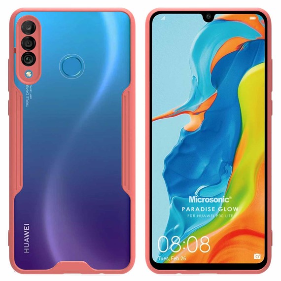 Microsonic Huawei P30 Lite Kılıf Paradise Glow Pembe 1