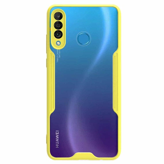 Microsonic Huawei P30 Lite Kılıf Paradise Glow Sarı 2