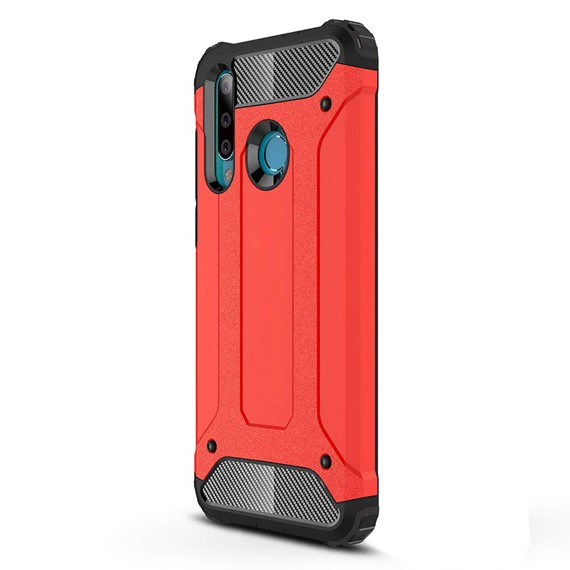 Microsonic Huawei P30 Lite Kılıf Rugged Armor Kırmızı 2