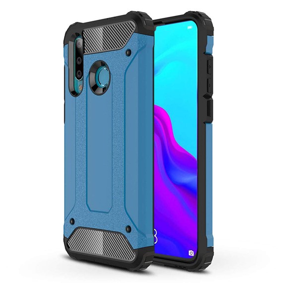 Microsonic Huawei P30 Lite Kılıf Rugged Armor Mavi 1