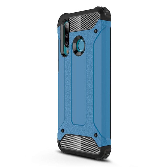 Microsonic Huawei P30 Lite Kılıf Rugged Armor Mavi 2