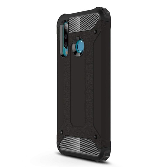 Microsonic Huawei P30 Lite Kılıf Rugged Armor Siyah 2