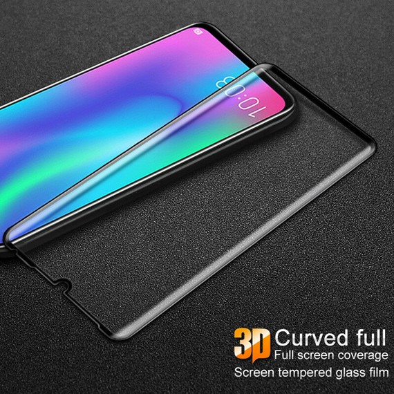 Microsonic Huawei P30 Pro Tam Kaplayan Temperli Cam Ekran koruyucu Siyah 2