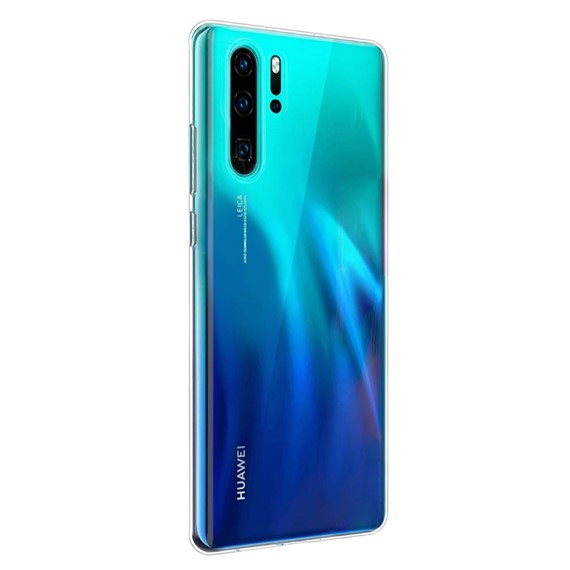 Microsonic Huawei P30 Pro Kılıf Transparent Soft Beyaz 2