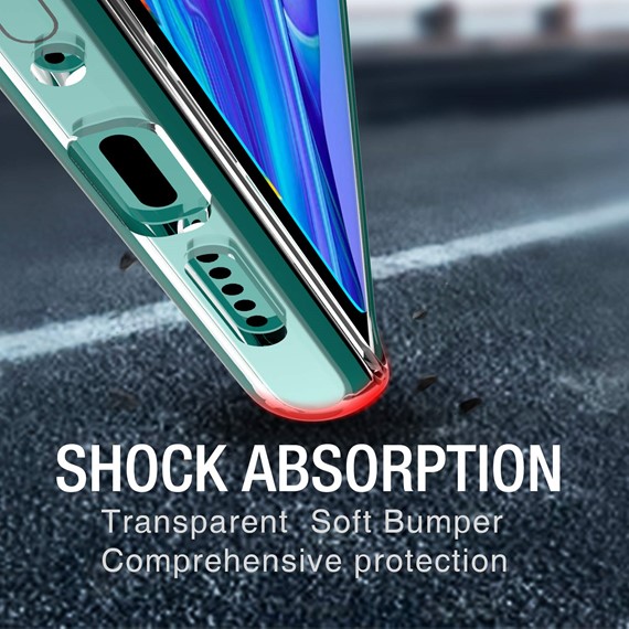 Microsonic Huawei P30 Pro Kılıf Transparent Soft Beyaz 5