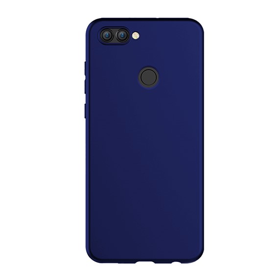 Microsonic Matte Silicone Huawei P Smart Kılıf Lacivert 2