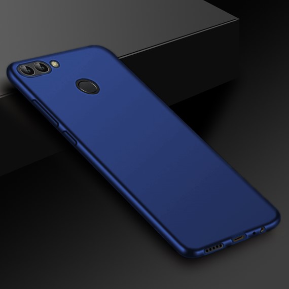 Microsonic Matte Silicone Huawei P Smart Kılıf Lacivert 3