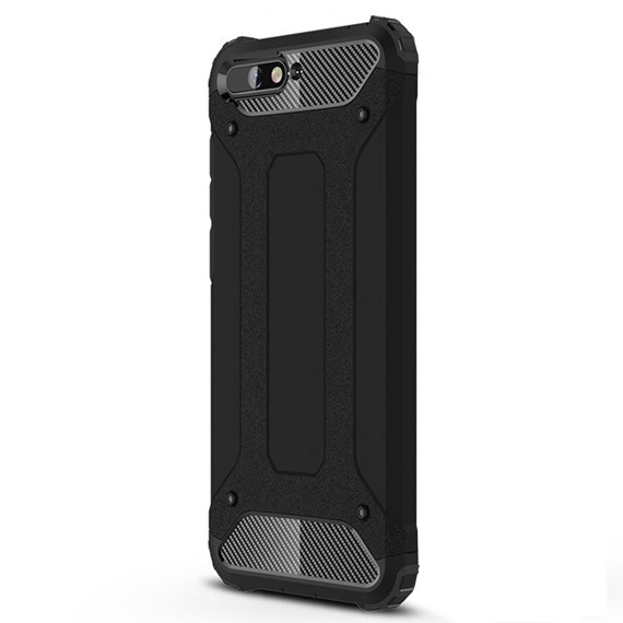 Microsonic Huawei Y6 2018 Kılıf Rugged Armor Siyah 2