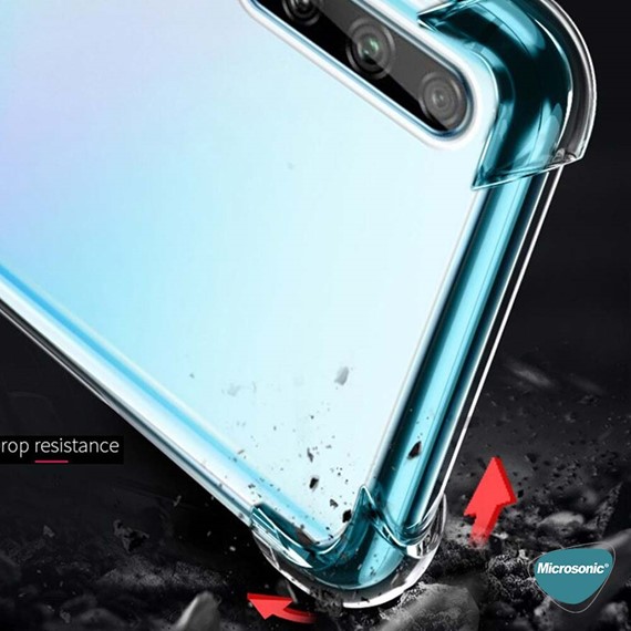 Microsonic Huawei Y6P Kılıf Shock Absorbing Şeffaf 4