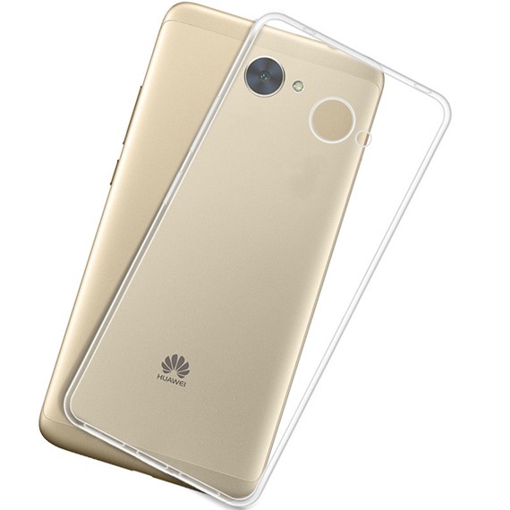 Microsonic Huawei Y7 Kılıf Transparent Soft Beyaz 5