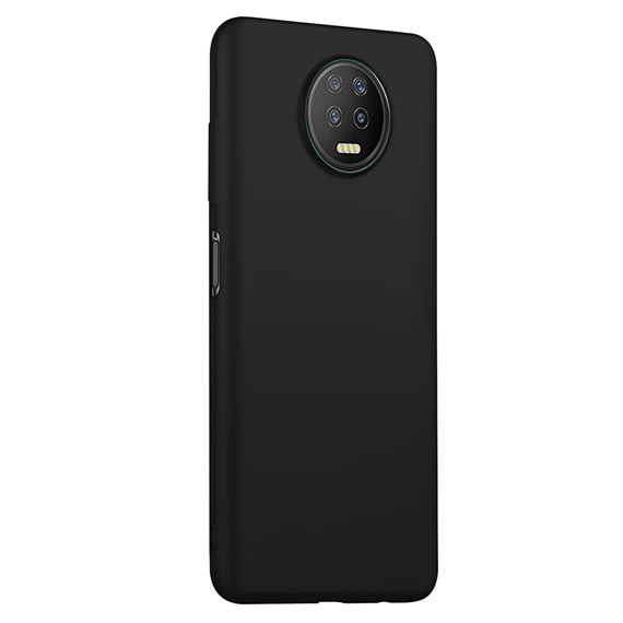 Microsonic Matte Silicone Infinix Note 7 Kılıf Siyah 2