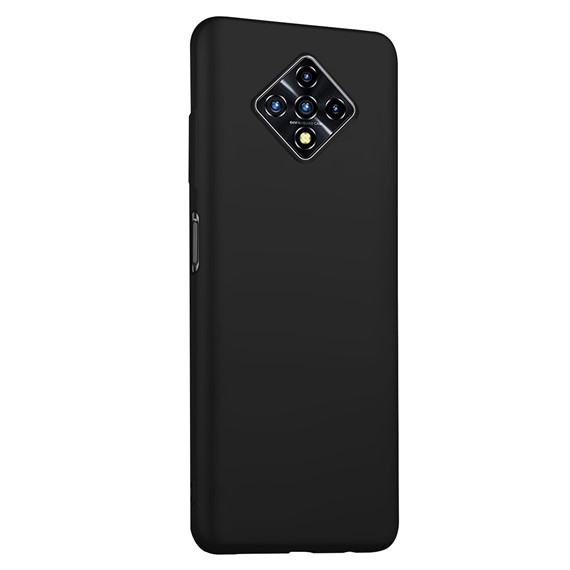 Microsonic Matte Silicone Infinix Zero 8 Kılıf Siyah 2