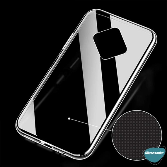 Microsonic Infinix Zero 8 Kılıf Transparent Soft Beyaz 7