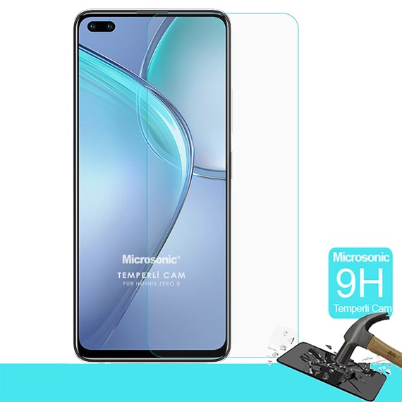 Microsonic Infinix Zero 8 Tempered Glass Cam Ekran Koruyucu 1