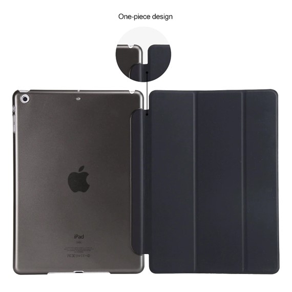 Microsonic Apple iPad 9 7 2017 A1822-A1823 Smart Case ve arka Kılıf Mavi 5