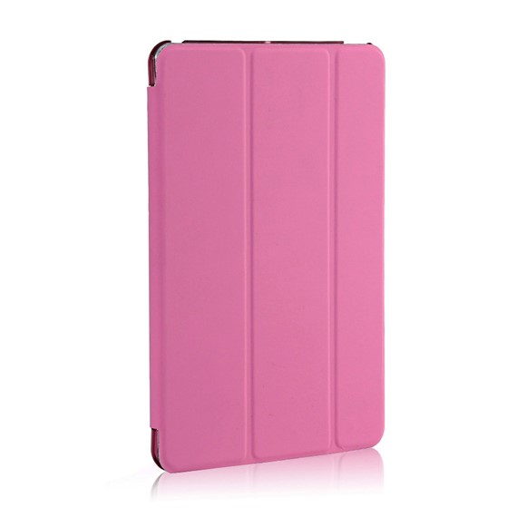 Microsonic Apple iPad 9 7 2017 A1822-A1823 Smart Case ve arka Kılıf Pembe 2