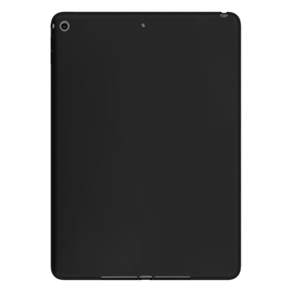 Microsonic Matte Silicone Apple iPad 9 7 2018 A1893-A1954 Kılıf Siyah 2