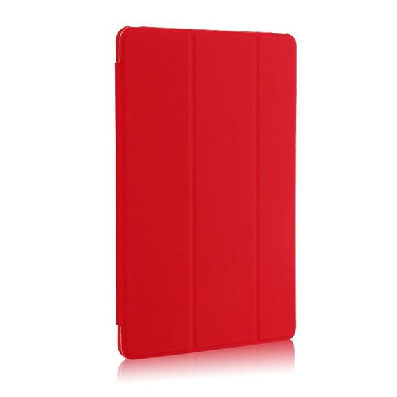 Microsonic Apple iPad 9 7 2018 A1893-A1954 Smart Case ve arka Kılıf Kırmızı 2