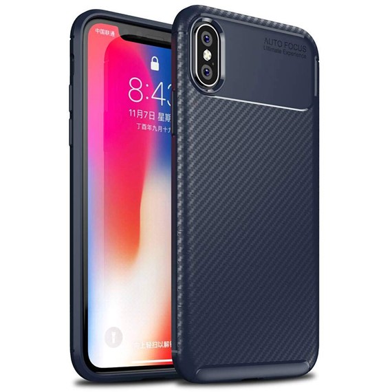 Microsonic Apple iPhone X Kılıf Legion Series Lacivert 1