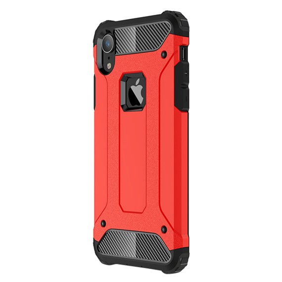 Microsonic Apple iPhone XR 6 1 Kılıf Rugged Armor Kırmızı 2