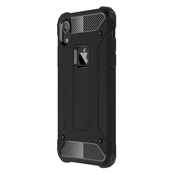 Microsonic Apple iPhone XR 6 1 Kılıf Rugged Armor Siyah 2