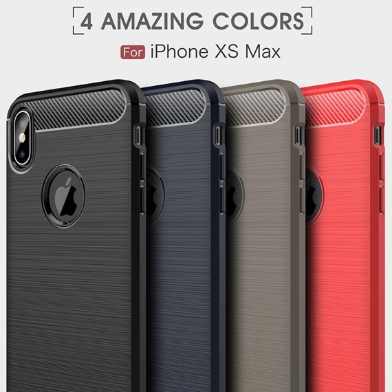 Microsonic Apple iPhone XS Max 6 5 Kılıf Room Silikon Gri 5