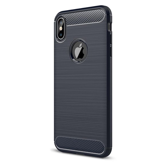 Microsonic Apple iPhone XS Max 6 5 Kılıf Room Silikon Lacivert 2