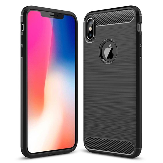Microsonic Apple iPhone XS Max 6 5 Kılıf Room Silikon Siyah 1