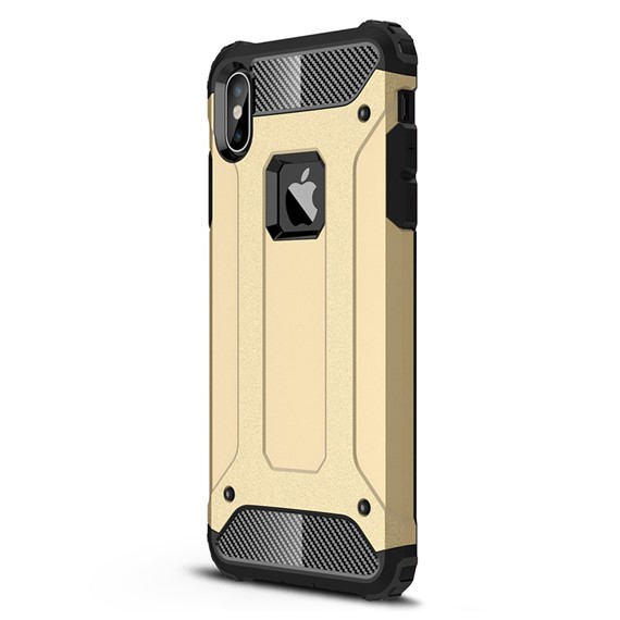 Microsonic Apple iPhone XS Max 6 5 Kılıf Rugged Armor Gold 2