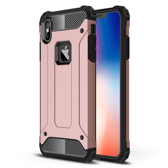 Microsonic Apple iPhone XS Max 6 5 Kılıf Rugged Armor Rose Gold 1